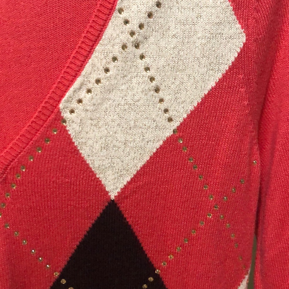 New York and Co argyle sweater